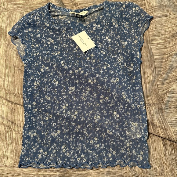 American Eagle Floral Top - Picture 1 of 2